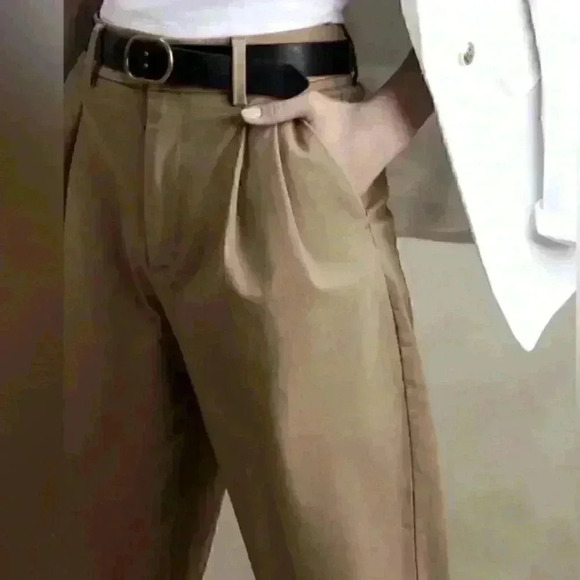 Banana Republic Authentic Chino Pleated Crop - Picture 6 of 7